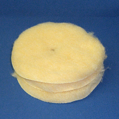 Electrolux Shampooer Buffing Pads Orange Lamswool 01773 with Metal Snap