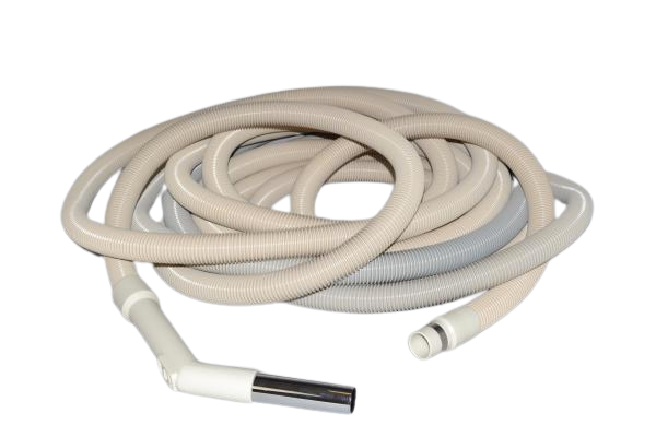 HOSE ASSY,CENTRAL VAC,50FT CRUSHPROOF,WHITE NON/ELECTRIC