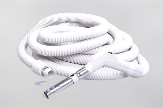 HOSE ASSY-35FT,LOW VOLTAGE W/BUTTON,1 3/8'' PLASTIFLEX,LIGHT GRAY