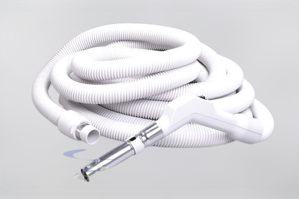 HOSE ASSY-35FT,LOW VOLTAGE W/BUTTON,1 3/8'' PLASTIFLEX,LIGHT GRAY