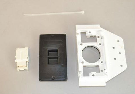 Canplas ElectraValve Central Vacuum Rough In Kit with E-box #775851