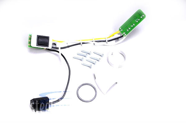 SWITCH & RECEPTICLE,PLASTIFLEX,4 WIRE,7 SCREWS SH130CBSHR01