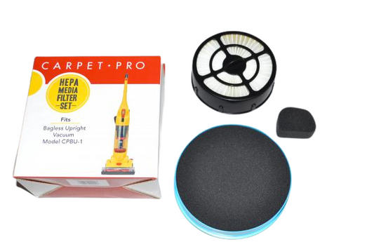 FILTER SET-CARPET PRO CPBU-1,HEPA & SECONDARY