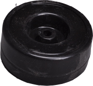 Carpet Pro CPU Series Rear Wheel Black # 54.021