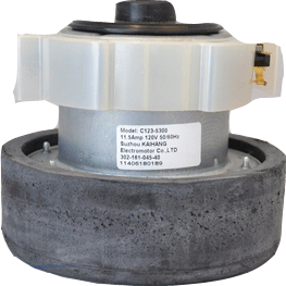 Carpet pro 12 AMP Vacuum Motor for PF600BP and PF1000BP # D123-5300,  Sanitaire Motor A113-2600