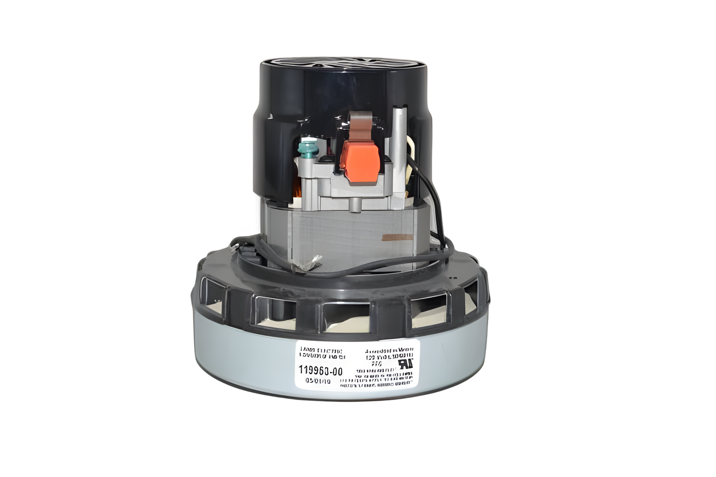 Motor, Lamb 1 Stage Bypass, 120 Volt, Acustek Vacuum #119953-00