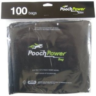 WASTE BAGS,100PK,POOCH POWER SHOVEL VACUUM