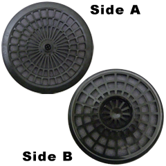 Proteam Tail Vac Dome Filter With Filter Media - 102784