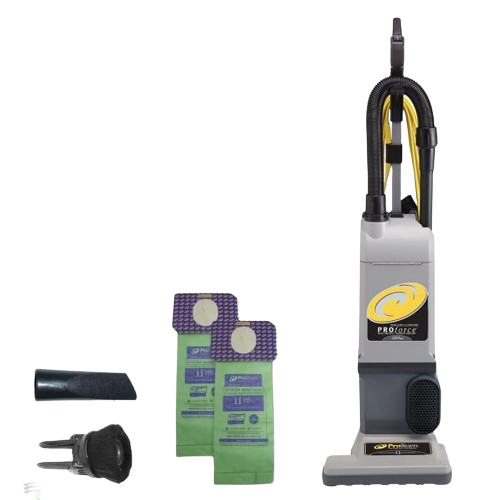 PROTEAM 1200XP PROFORCE W/TOOLS,12in,HEPA,GRAY