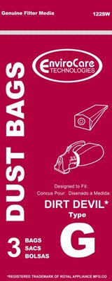 36 designed to Fit Dirt Devil G Vacuum Bags