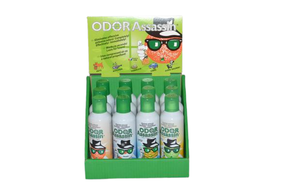 Air Freshener Odor Assassin Liquid 6 oz. NonSterile Can Assorted Scents