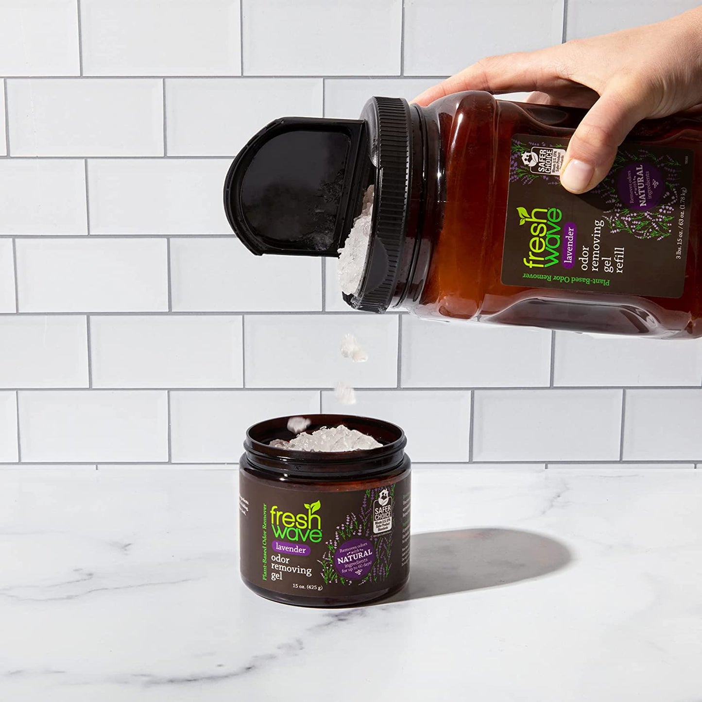 Fresh Wave Lavender Odor Removing Gel Refill, 3 lbs. 15 oz. (63 oz.)