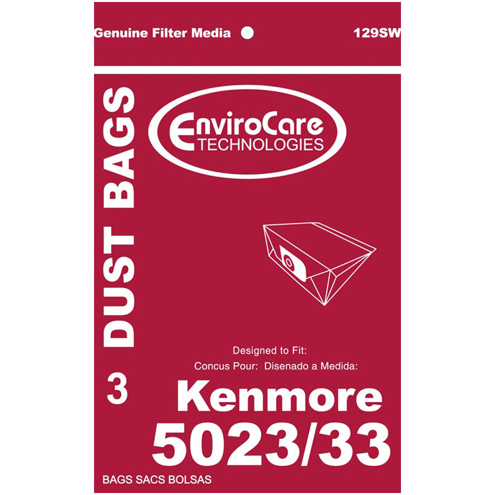 Kenmore 5023 vacuum cleaner bags- 3 Pack