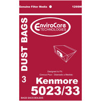 Kenmore 5023 vacuum cleaner bags- 3 Pack