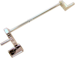 Kirby Sentria 131689 Front Wheel Shaft  Axle Assembly