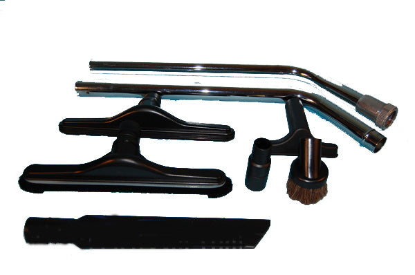 Back Pack Vacuum Cleaner 1 1/2 Attachments Kit. Replaces Cen-Tec Systems 91255 Commercial Cleaning Kit with 2-Piece Aluminum S-Wand and Vacuum Tools, 14-Inch, 1 1/2 Inch Fittings