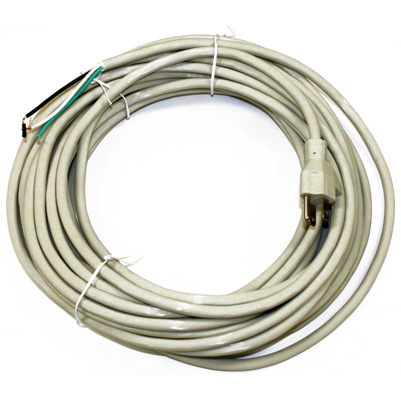Fit All Heavy Duty 50 Feet 18 Gauge 3 Wire Commercial Vacuum Power Cord