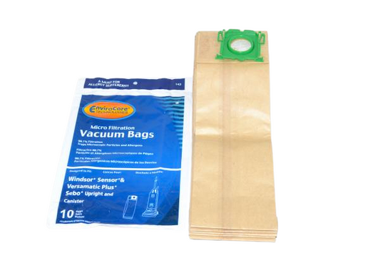 PAPER BAGS-WINDSOR SENSOR,10PK,MICRO