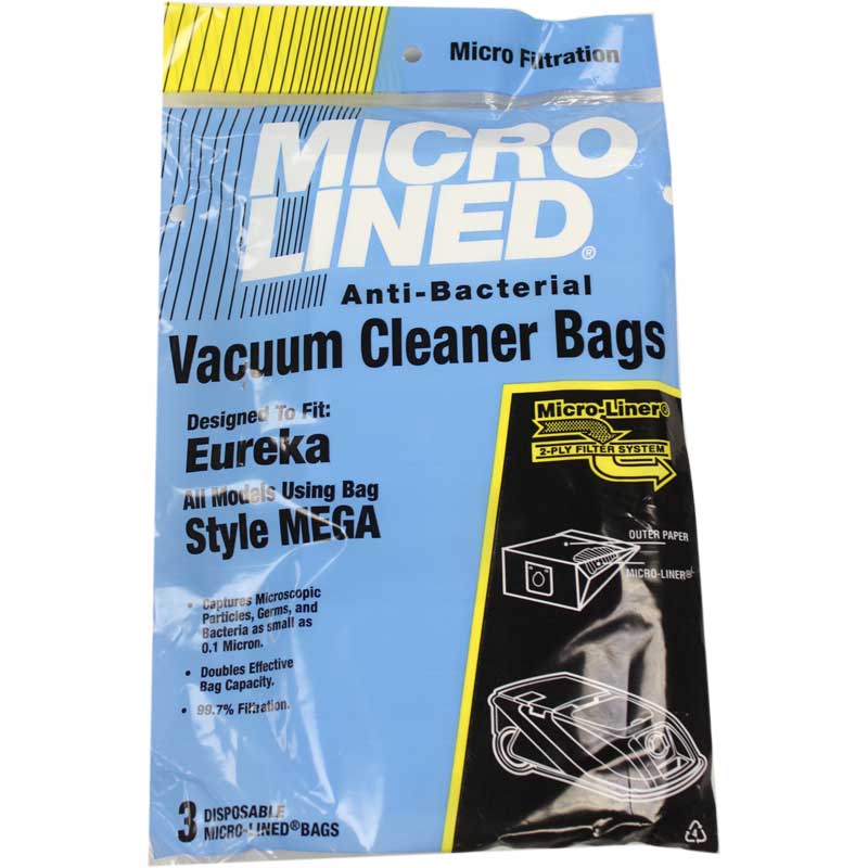 Eureka Mega Vacuum Bags 58624A - 3 Pack
