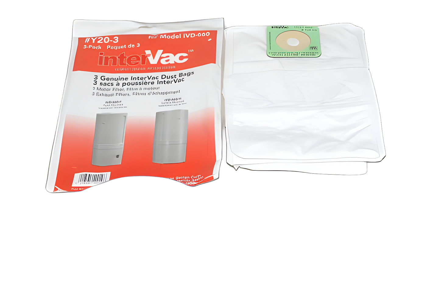 Paper Bags Intervac Condovac, 3pk Vacuum #9016