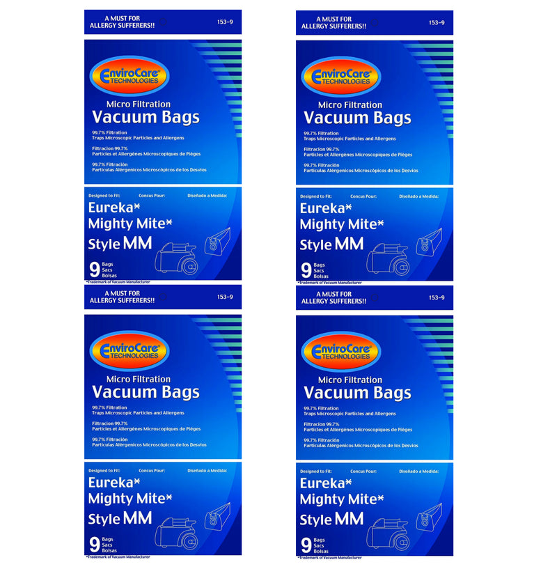 {36} Eureka Part#60295C - Style MM Vacuum Bags for Eureka Mighty Mite 3670 and 3680 Series Canisters by EnviroCare