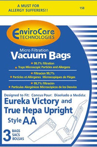 Eureka AA Vacuum Bags 58236B - Generic - 27 Bags