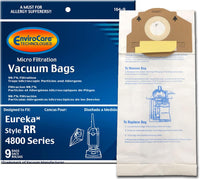 EnviroCare Replacement Vacuum Bags for Eureka RR, 61115 Boss Smart Vac 4800. 9 Pack