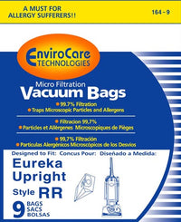 Eureka RR Allergen Filtration Vacuum Bags - Generic - 9 pack