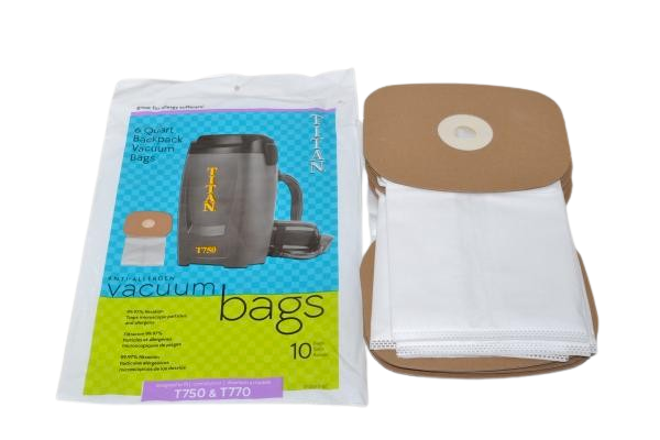 PAPER BAGS,ALLERGEN-TITAN T750 BACKPACK,10PK