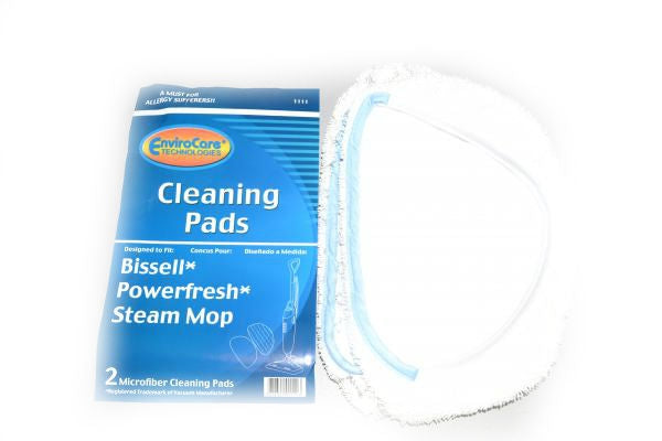1111 MOP PADS, 2 PK BISSEL STEAM 12" POWERFRESH REPLACEment