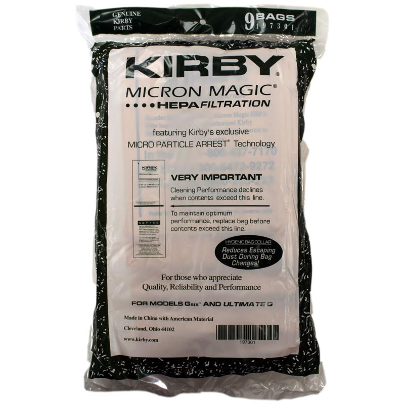 Kirby G Six Vacuum Bags
