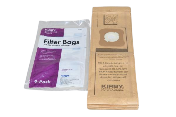 PAPER BAGS-KIRBY,GENERATION 4,3PK,UPRIGHT