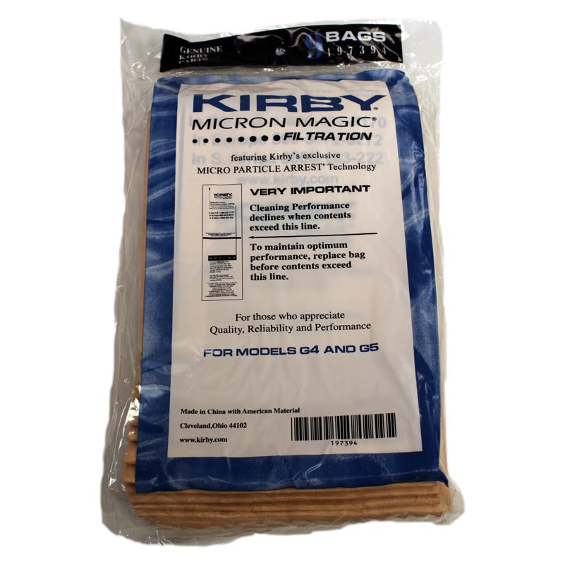 Kirby G5 Vacuum Bags