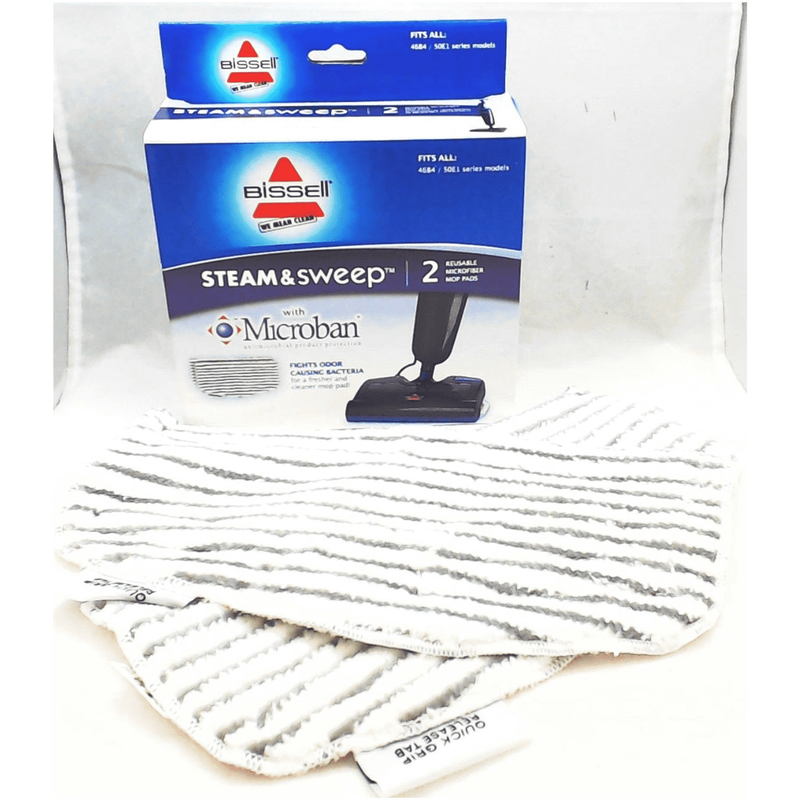 MICROBAN STEAM &SWEEP MOP PAD/BISSELL 46B4 MOP 19Q8