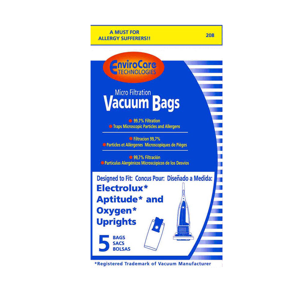 Electrolux Aptitude Vacuum Bags - 5 Bags - Generic