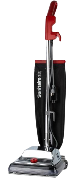 SANITAIRE SC889 QUIET CLEAN,DUAL SPEED UPRIGHT TAKE ST BAGS,6.5AMP,69DB