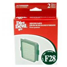 Dirt Devil F28 Vacuum Filter 3-ST0900-000 - 2 Pack - Genuine