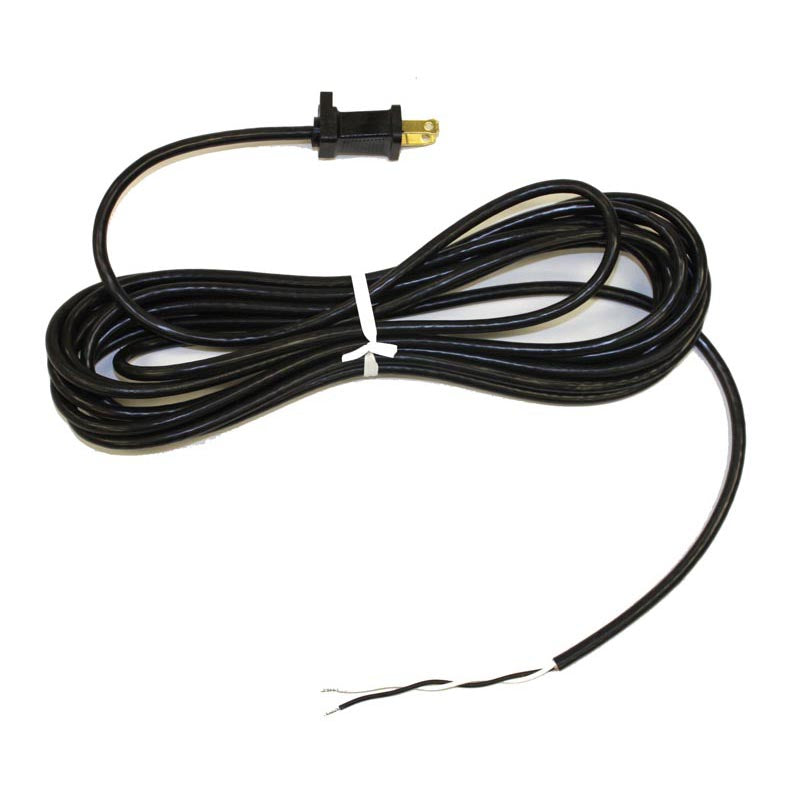 Filter Queen Black 20 Foot / 2 Wire Power Cord - 2301000701 - Genuine