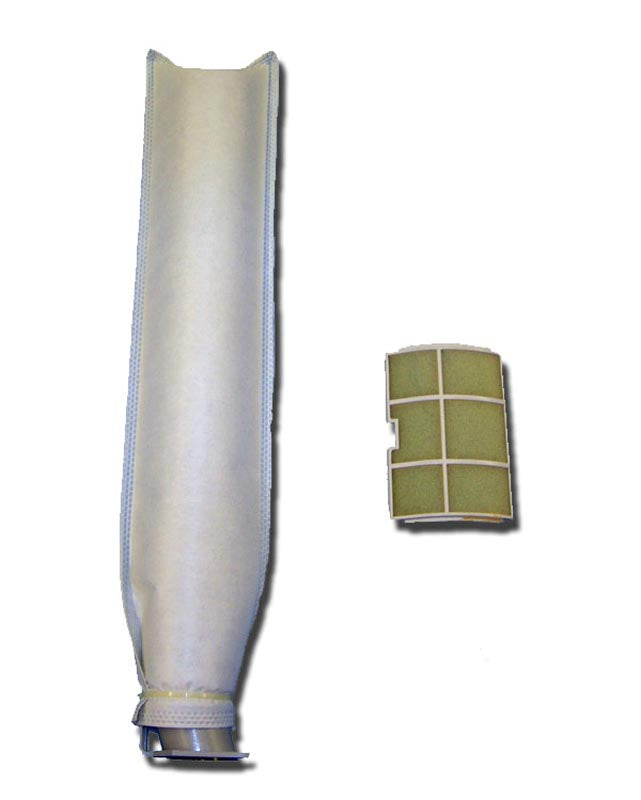 10 Bags, 2 Filters and 8 Scent Tablets for X Series Bags & Filter Service Kit For Upright Sebo Vacuums. Compare to SEBO 5828AM