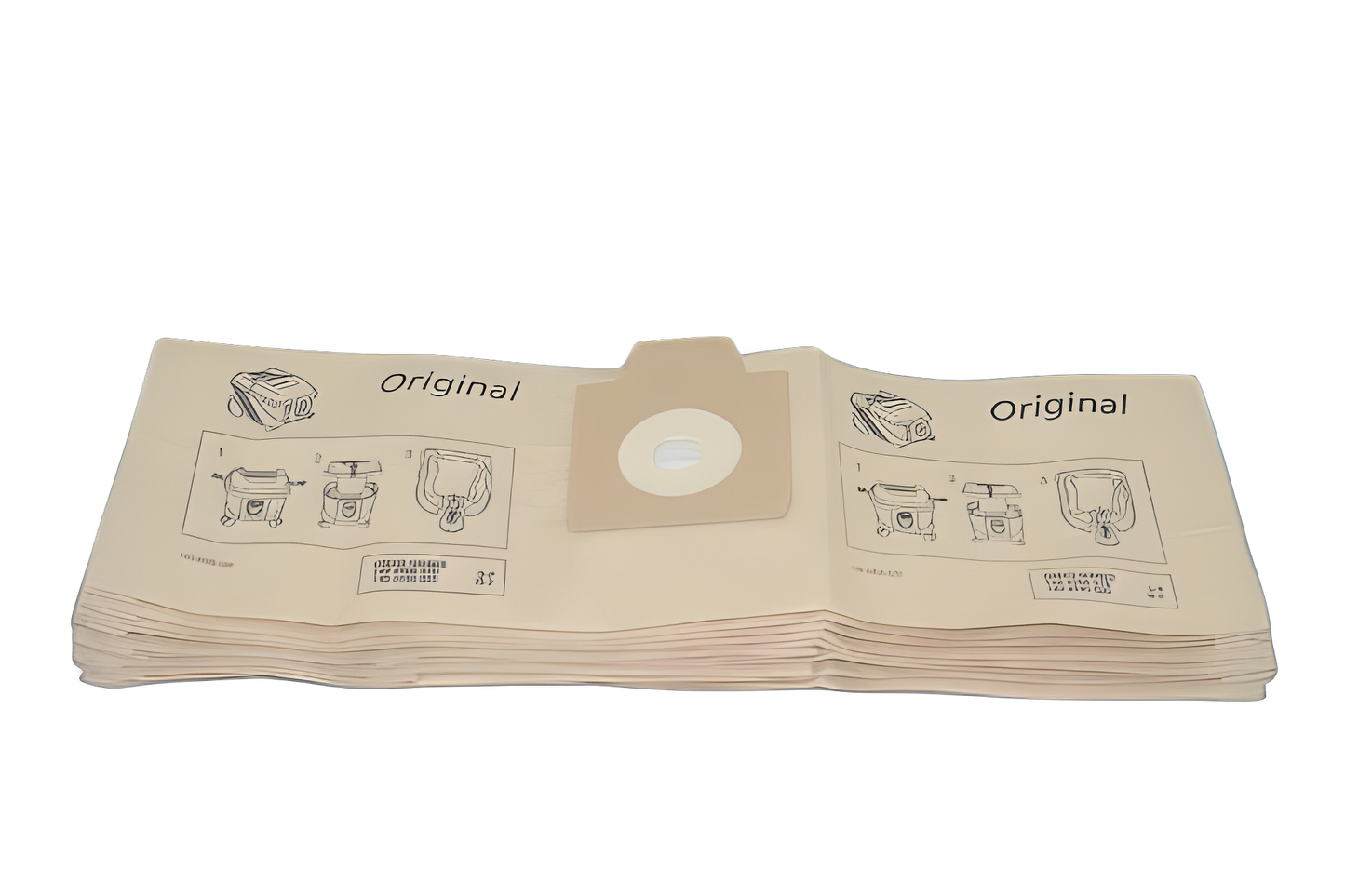 Paper Bags Euro Clean, Uz932, Uz934, 10pk, Canister Vacuum #1406905020