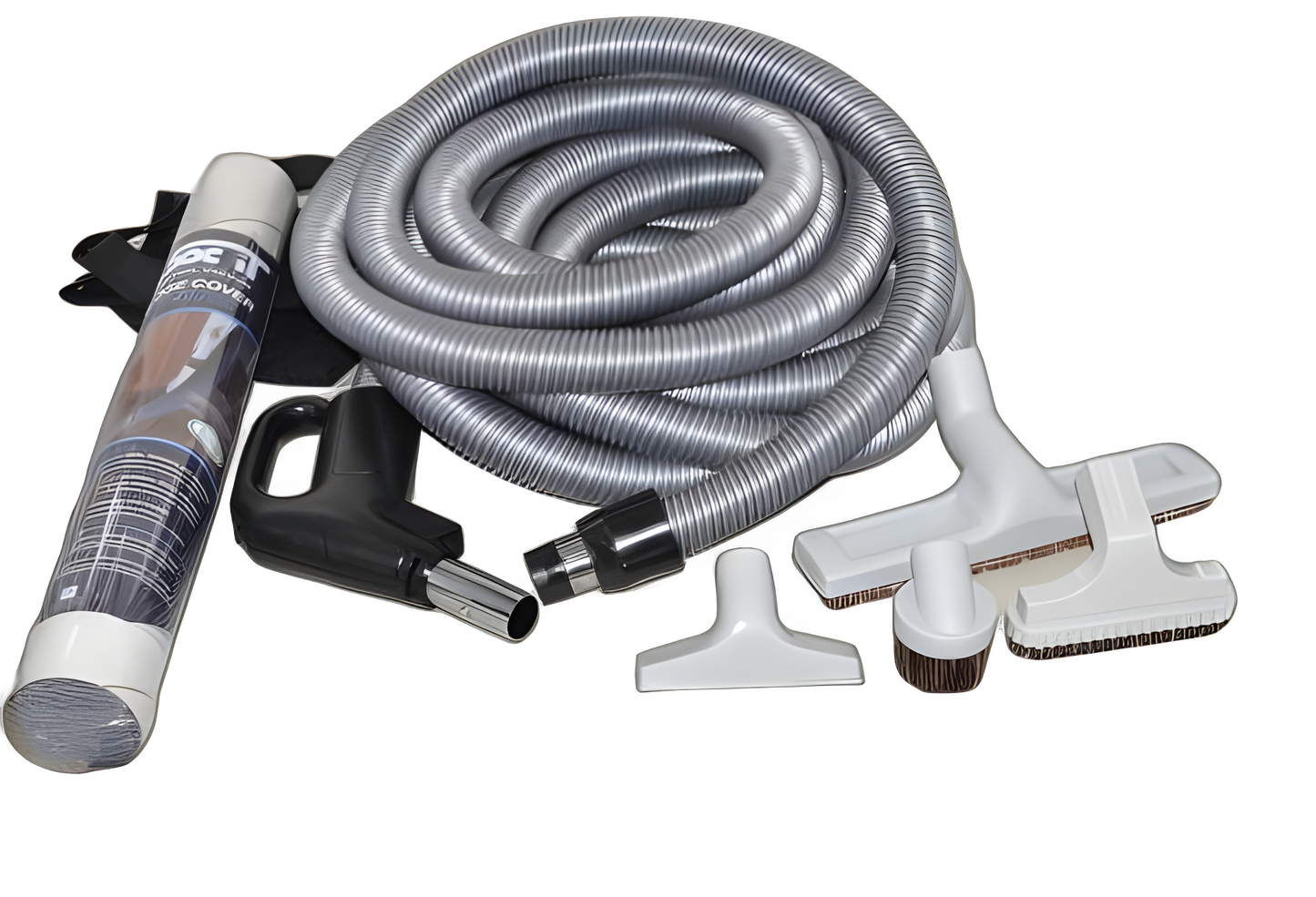 Fit All, Central Vac Central Vac Kit, 35ft Low Voltage, 5pc Tool Kit Vacuum #06-4905-69