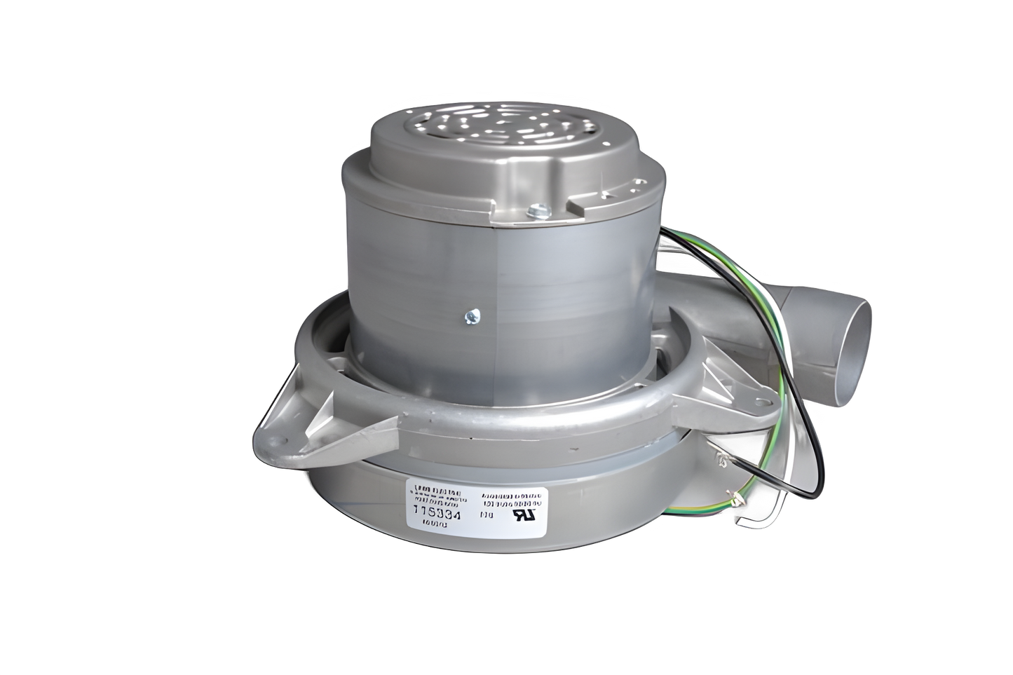 Ametek Lamb Motor (7.2''diam), 2 fan Bypass 120v W/horn #115334