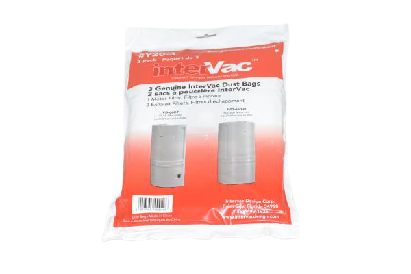 PAPER BAGS-INTERVAC CONDOVAC,3PK