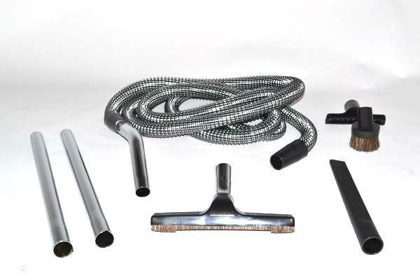 ATTACHMENT KIT-DELUXE 15ft WIRE HOSE,STEEL WANDS