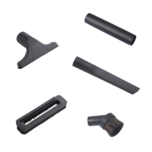 ATTACHMENT KIT,BLACK,5 PIECE,FLOOR BRUSH, CRVICE,DUST BRUSH,FURN TOOL & SLIDE ON BRUSH