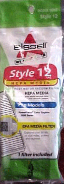 Bissell Style 12 HEPA Filter 3205, 2031402