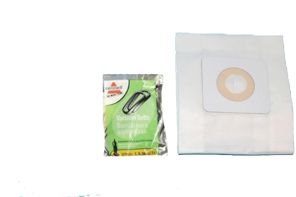 27 Bissell Style 1 & 7 Microfilteration Vacuum Bags + 2 Belts