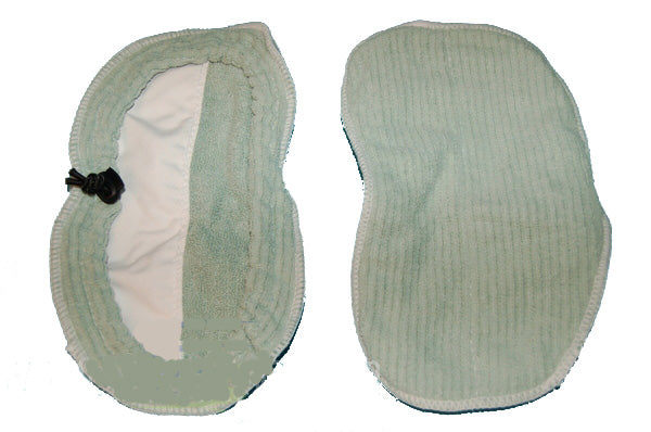 Bissell Absorbant microfiber Steam Mop Deluxe Mops - 2 Pack - White