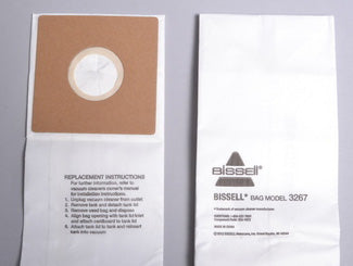 Bissell Velocity Febreze Paper Bags 3267 - 3 Pack - Genuine
