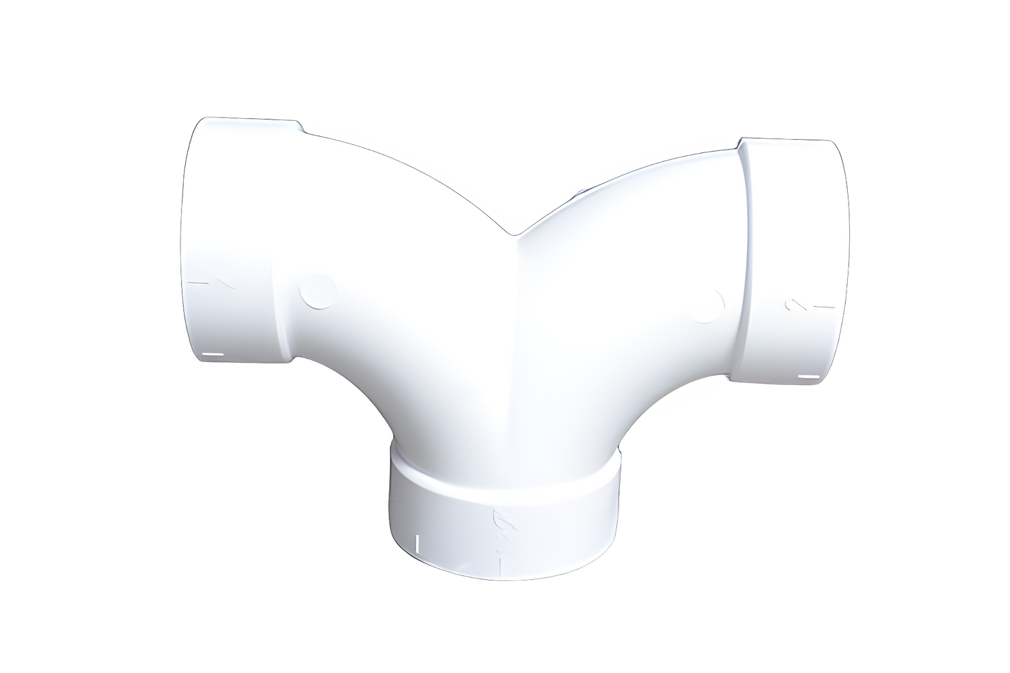 3 Way 90° Ell Hayden, Central Vac Fitting Vacuum #765515W